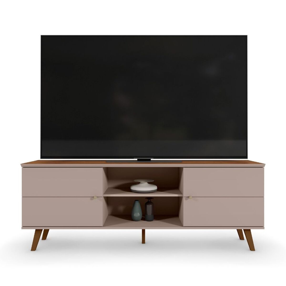 Rack TV Exit Aracaju Hasta 75" Gris