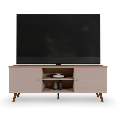 Rack TV Exit Aracaju Hasta 75" Gris