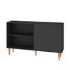 Rack TV Vekkahome Art 1 Poerta 1 Puerta Blanco