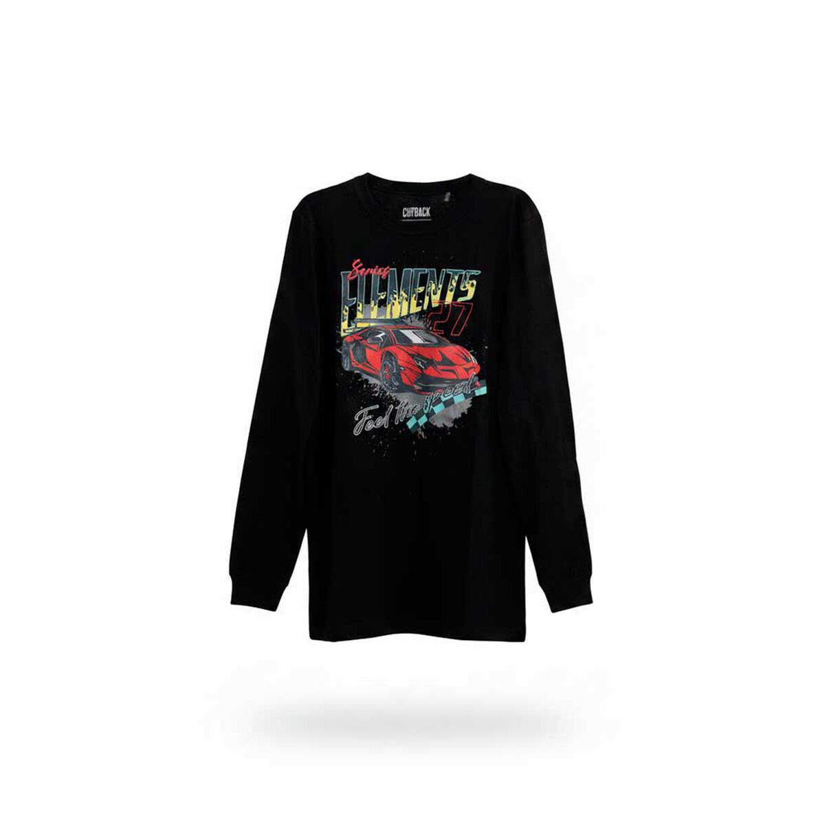 Polera Manga Larga de Algod&oacute;n Ni&ntilde;o Cutback