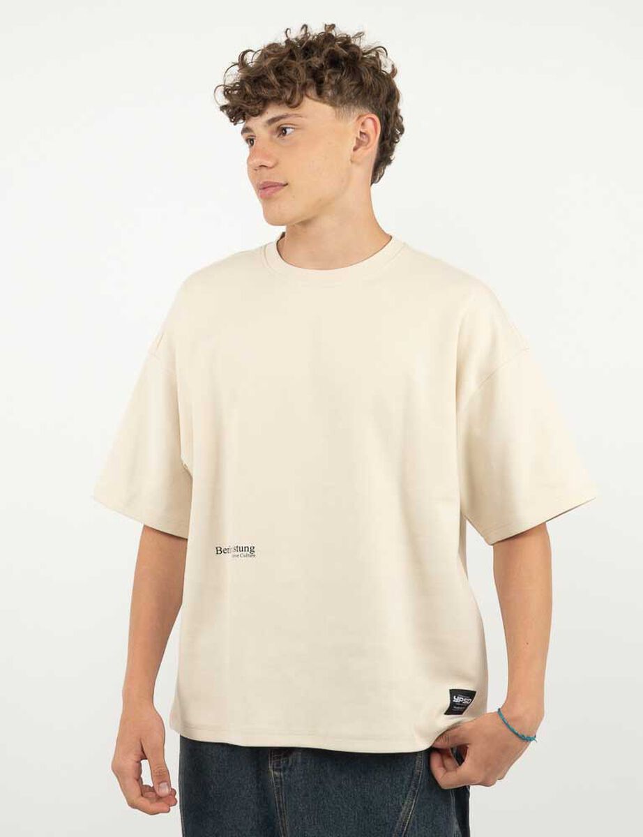 Polera Manga Corta Hombre Icono