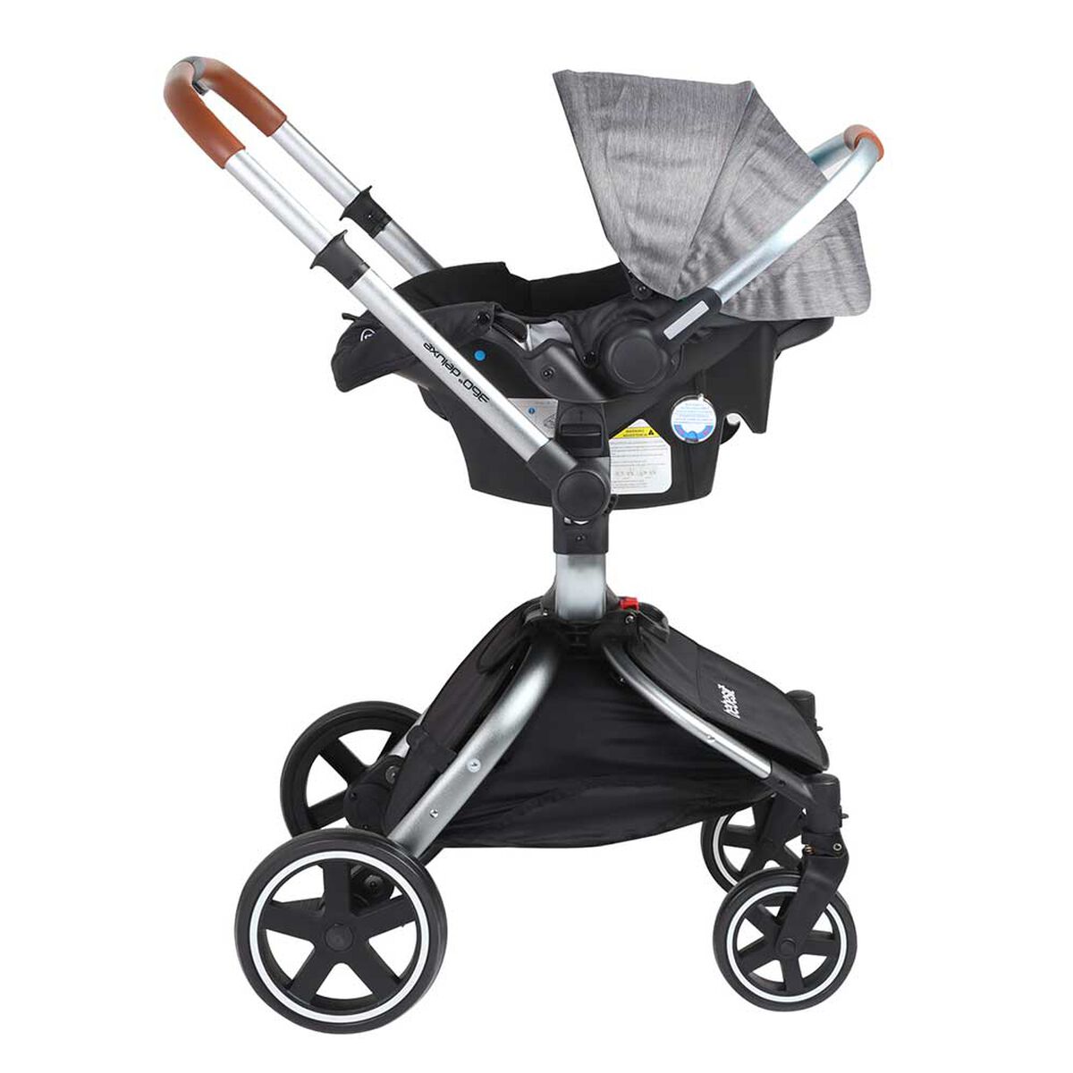 Coche Travel System Deluxe 360° Sx Gris Bebesit