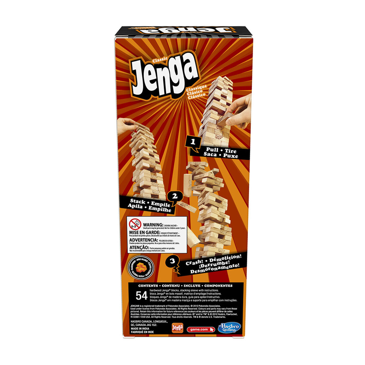 Juego Jenga clásico