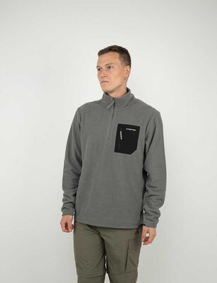 Imagen 1 del producto Polerón Deportivo Hombre Alpinextrem Gris, Negro