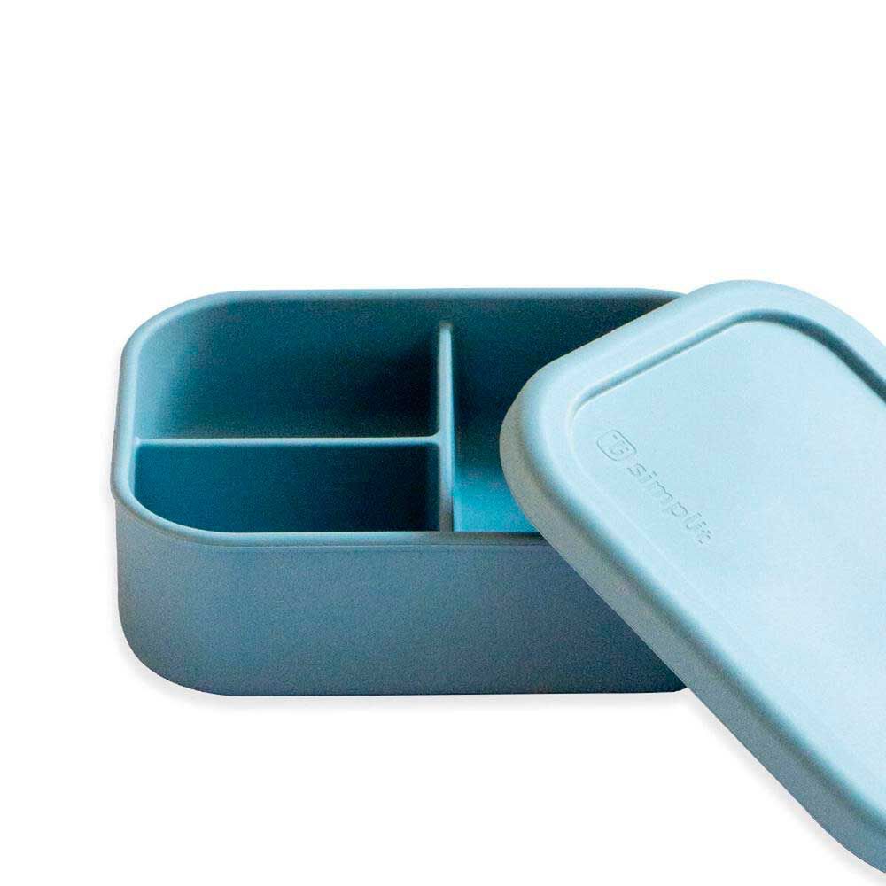 Contenedor Plástico Simplit Bento Azúl