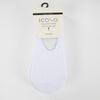 Pack 7 Calcetines Invisible Blanco Icono