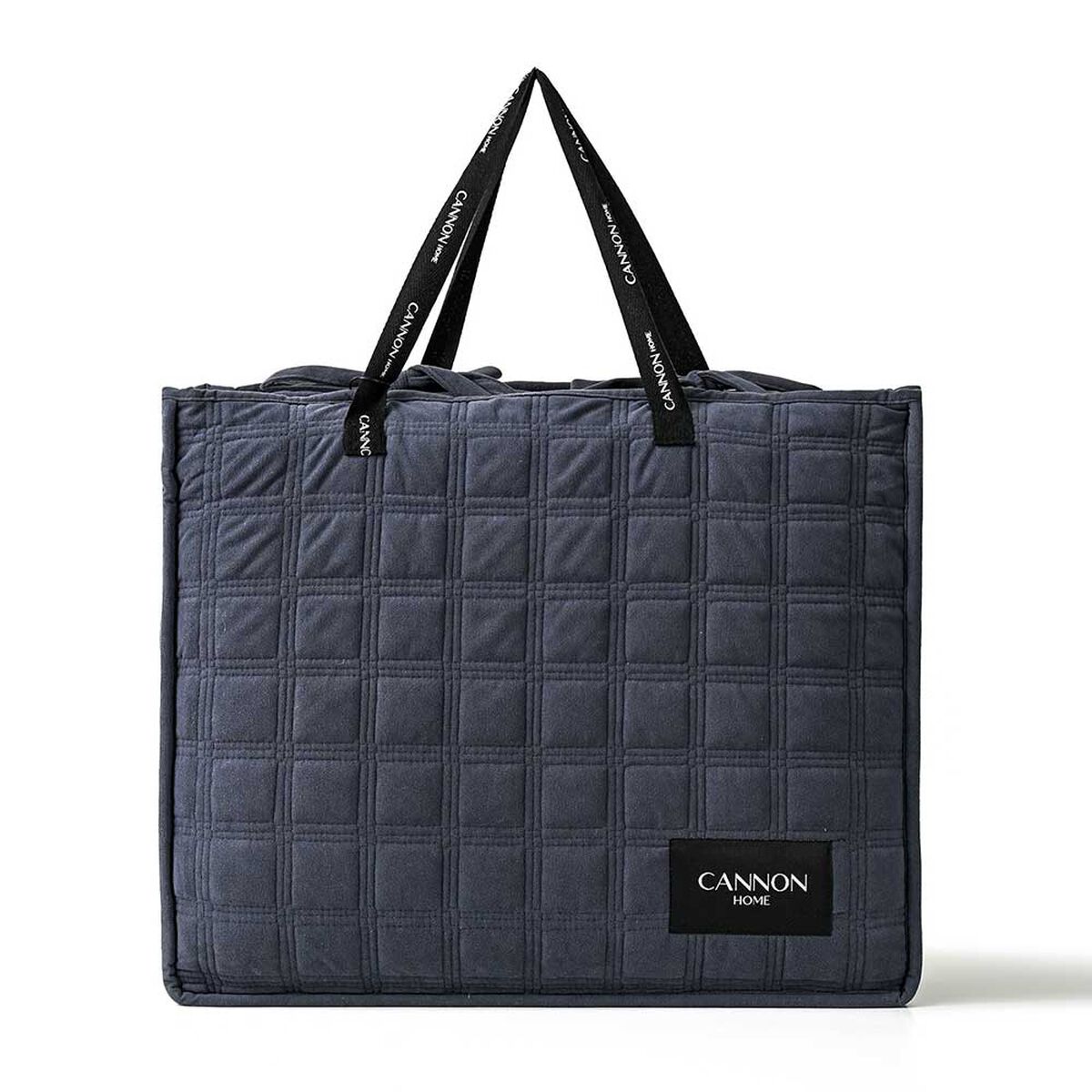 Quilt Cannon 2 Plazas Squares Cobalt