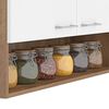 Mueble de Cocina Aereo Vekkahome Evandro 1 Puerta Blanco