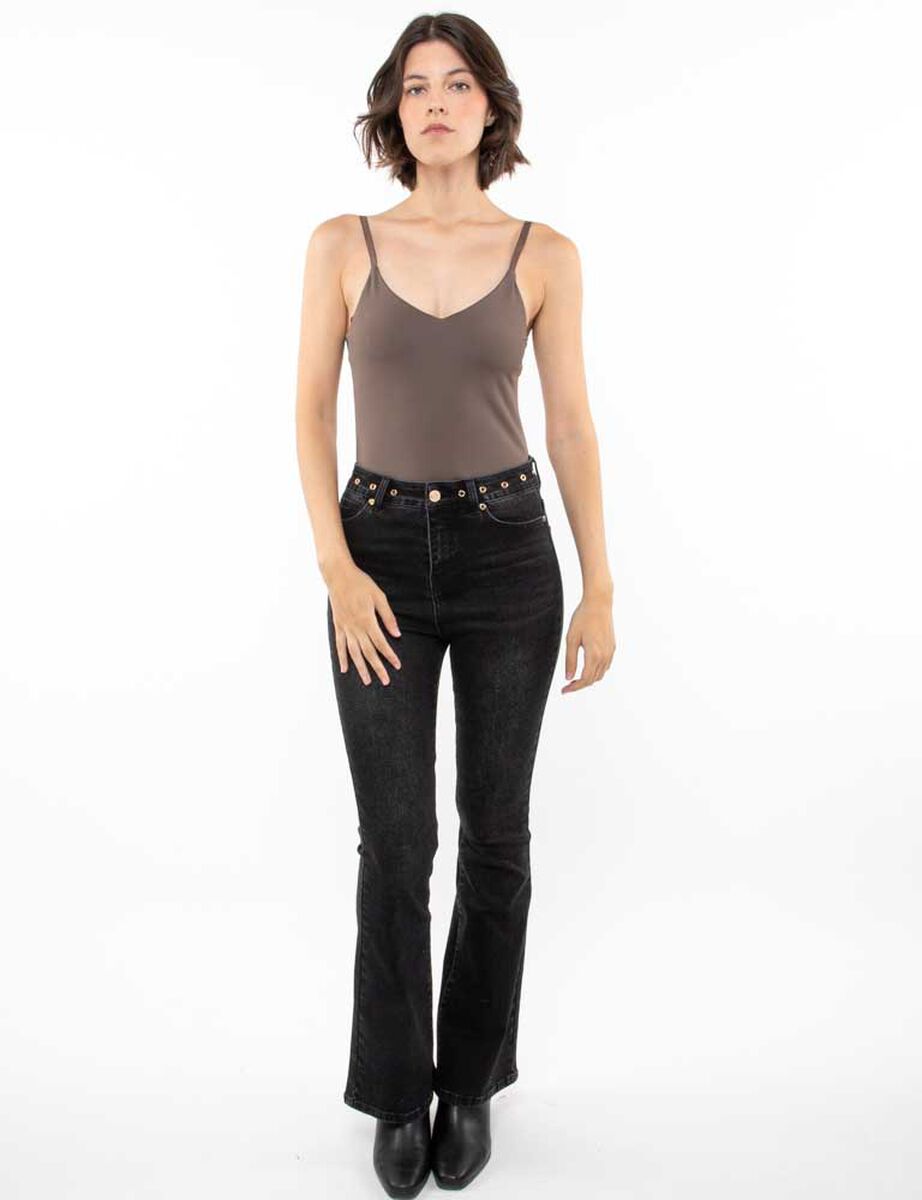 Body Liso Sin Mangas Mujer Zibel