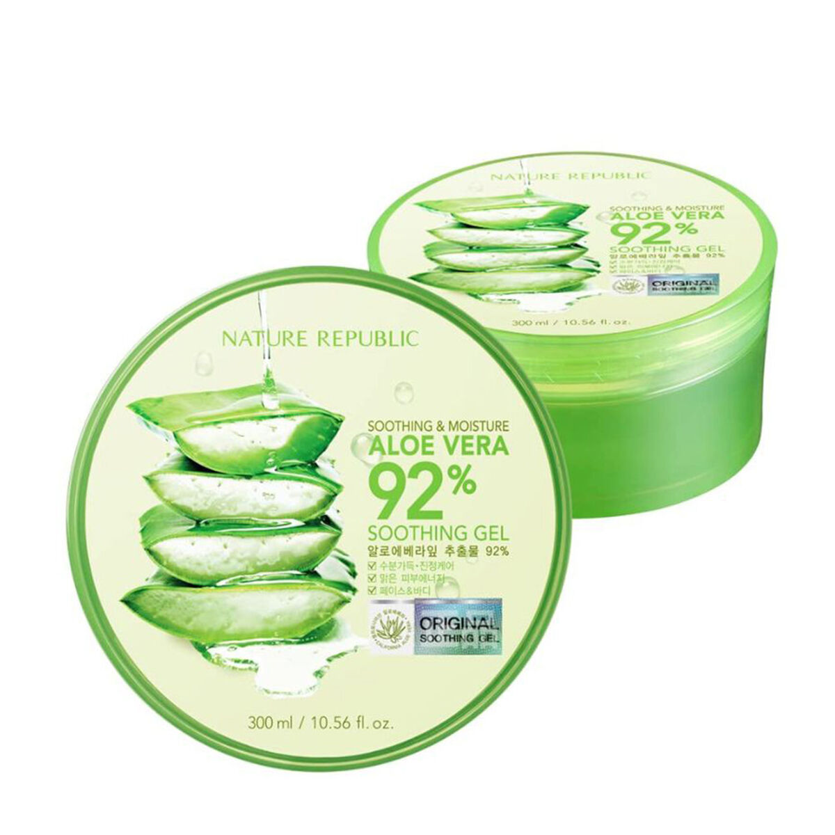 Gel Hidratante de Aloe Vera 92% Soothing Gel