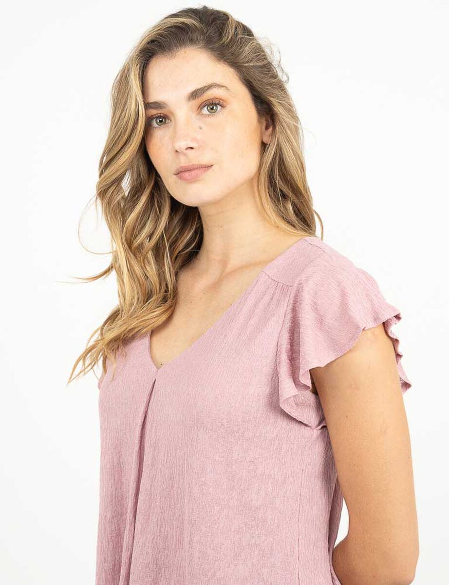 Blusa Manga Corta Mujer Zibel