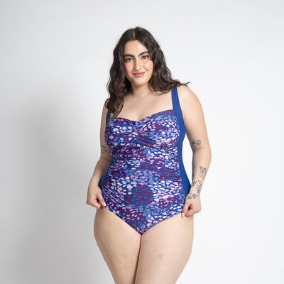 Traje de Ba&ntilde;o Enterito Estampado Mujer Portman Club