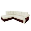 Sof&aacute; Secccional Muebles MYM Marce 4 Cuerpos Beige Chocolate