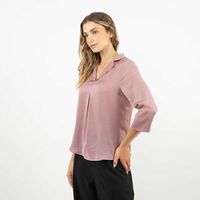 Blusa Manga 3/4 Mujer Zibel Rosado