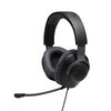 Audífonos Gamer con micrófono extraíble JBL Quantum 100 Negro