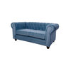 Sofá Barra Design Chesterfield 2 Cuerpos Petróleo