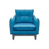 Sillón Living Factory Vintage Azul Petróleo