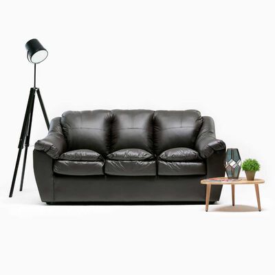 Imagen 2 del producto Sofá Cabsur Galicia 3 Cuerpos PU Café