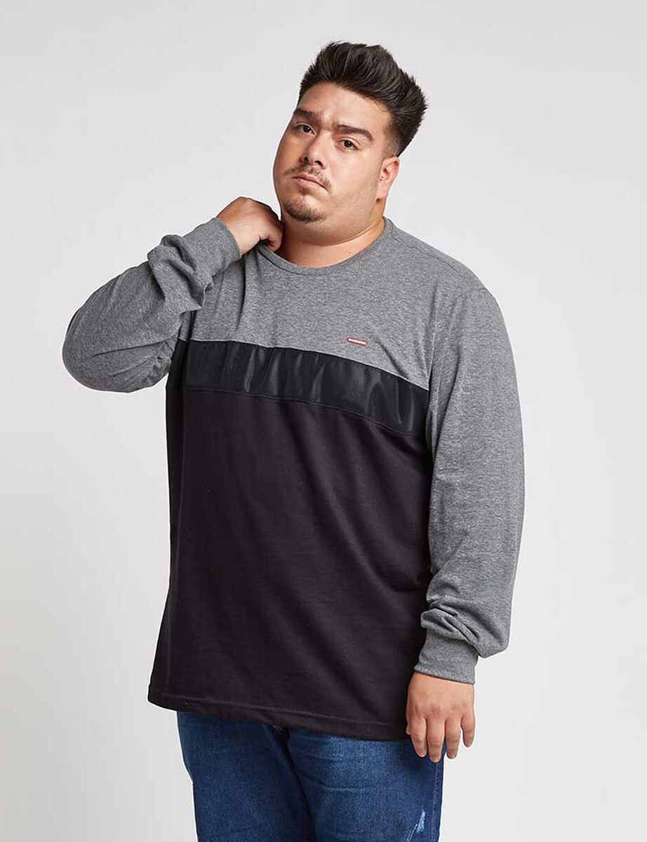 Polera Manga Larga Hombre Gangster