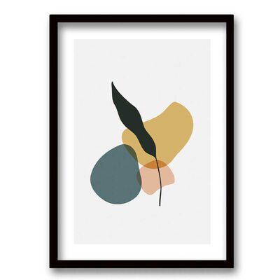 Cuadro Decorativo Retela Follaje IV 70 x 50 cm