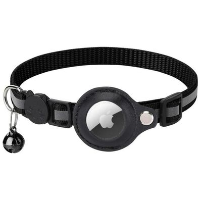 Collar para Gato Laudtec Airtag Negro