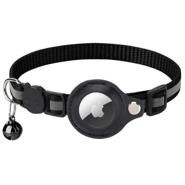 Collar para Gato Laudtec Airtag Negro