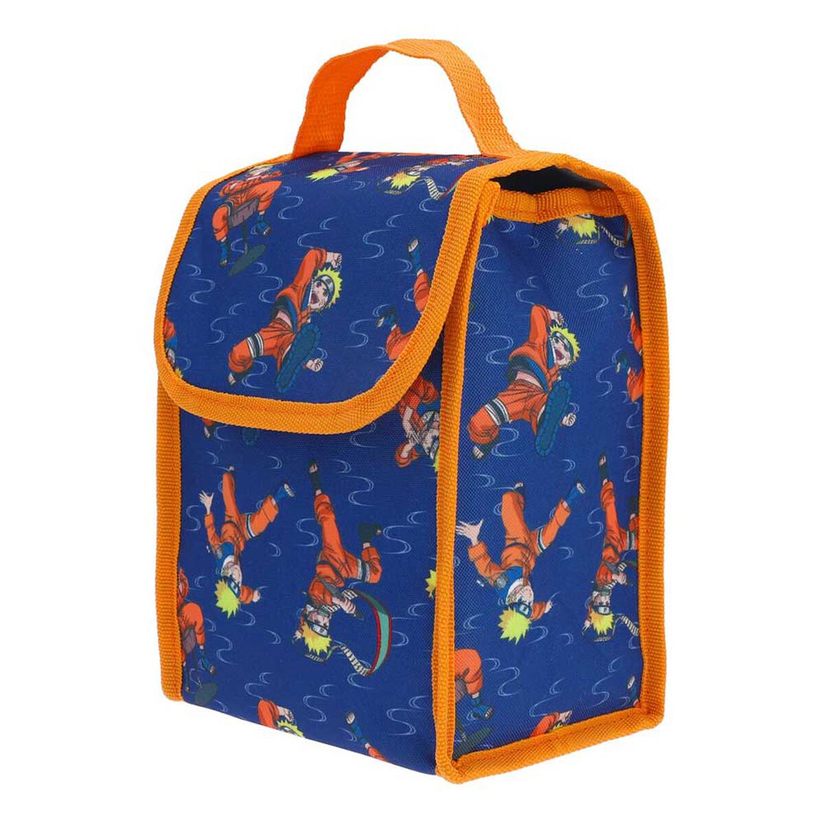 Pack Mochila, Estuche y Lonchera Naranja Naruto