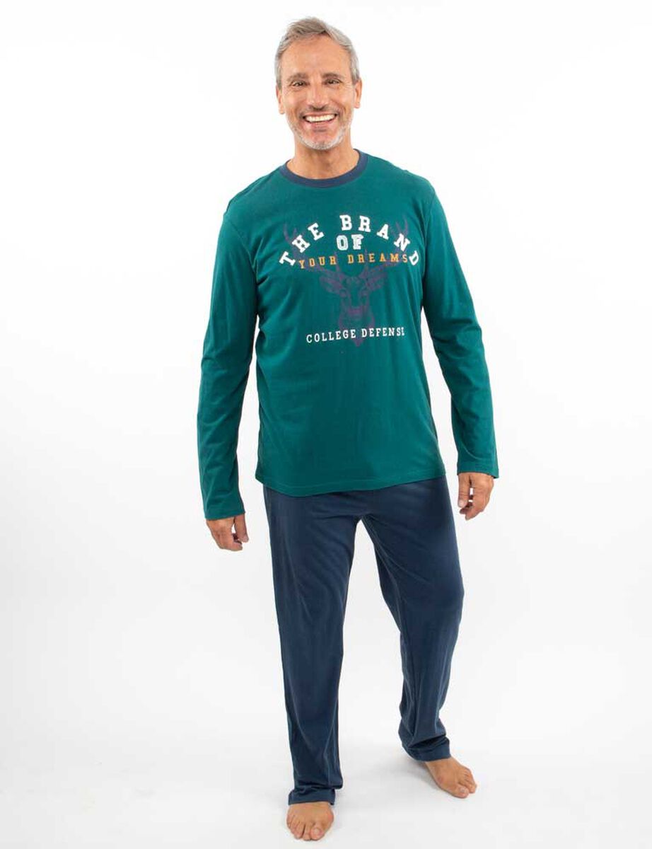 Pijama Largo Hombre Portman Club