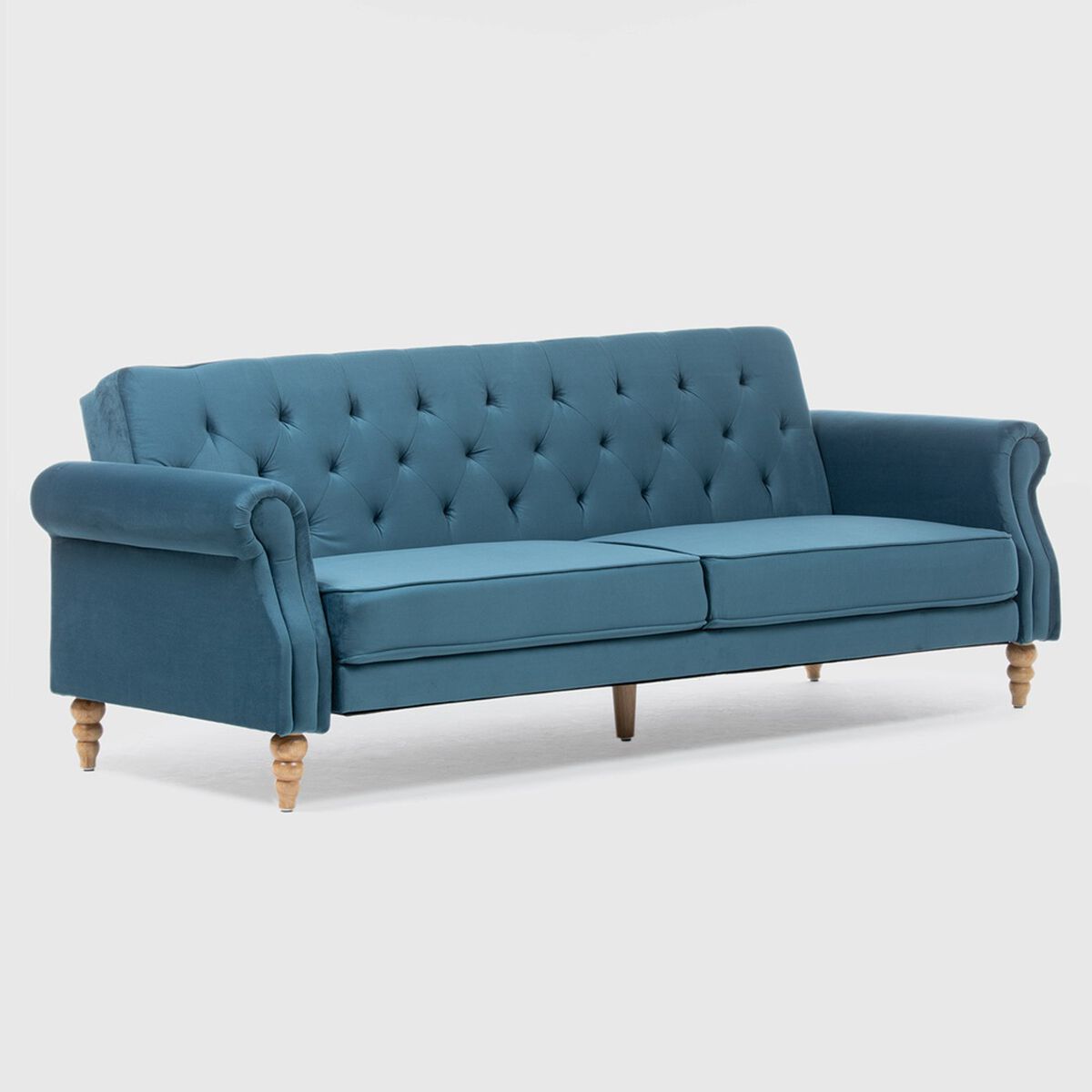Futón Daniels EG2025BL 3 Cuerpos Azul