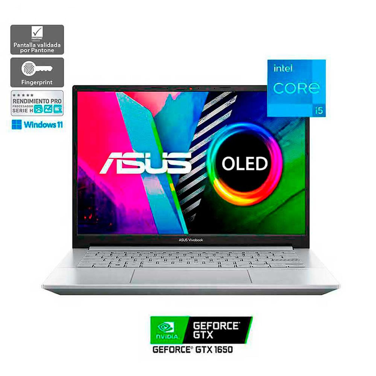 Notebook Asus Vivobook Pro 14 OLED K3400PH-KM114W Core i5 8GB 512GB SSD 14"