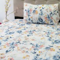 Juego de Sábanas Doral 1,5 Plazas Piel De Durazno D/2