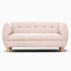 Sofá Barra Design Gracia 2 Cuerpos Beige