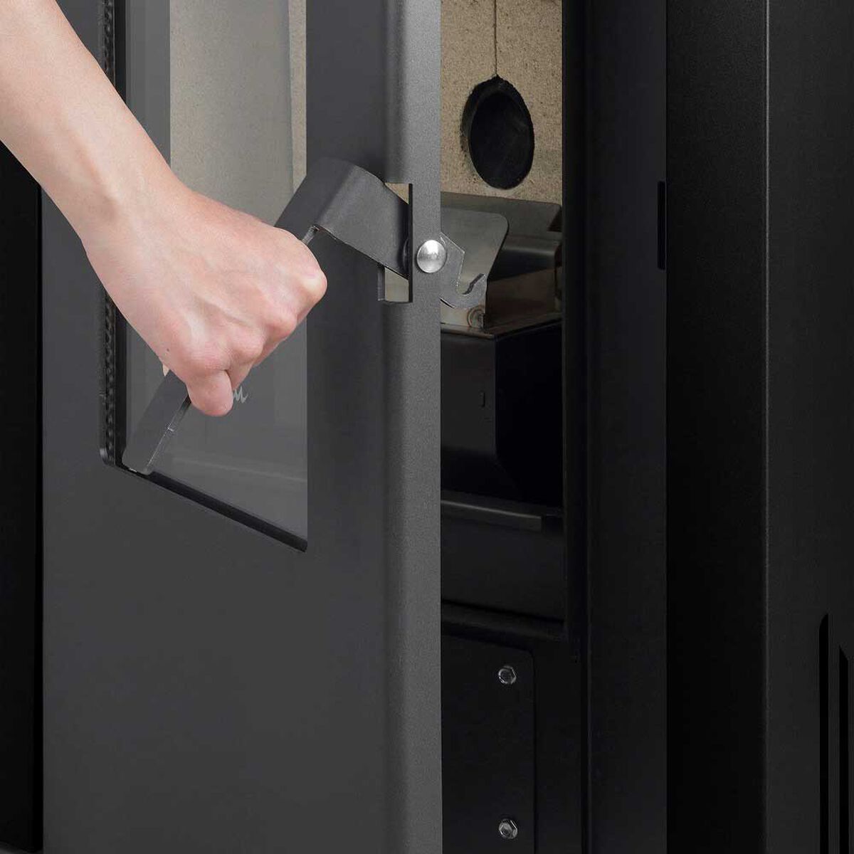 Calefactor a Pellet Amesti Italy 8100 Negro Satinado