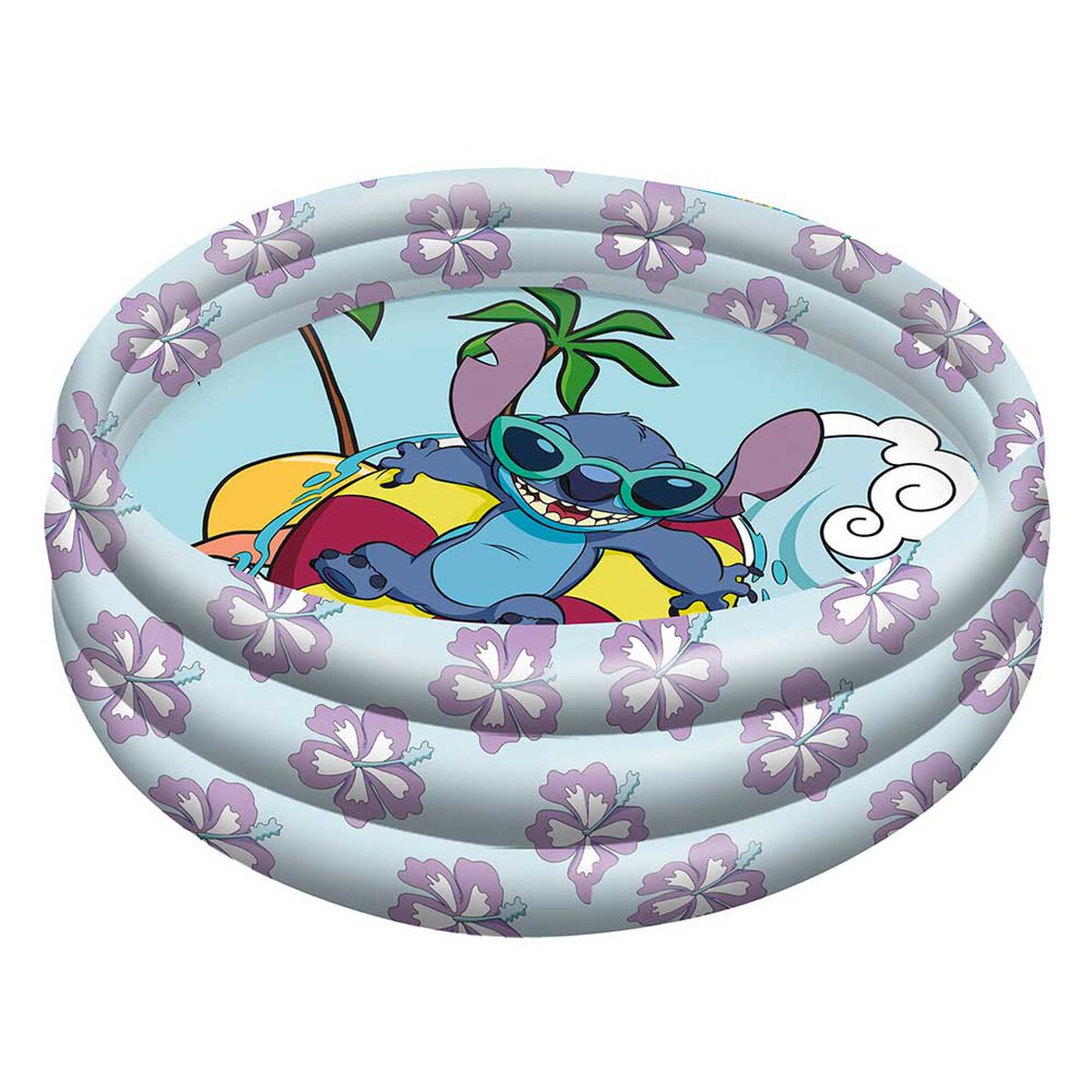 Piscina 3 Anillos 90cm Stitch