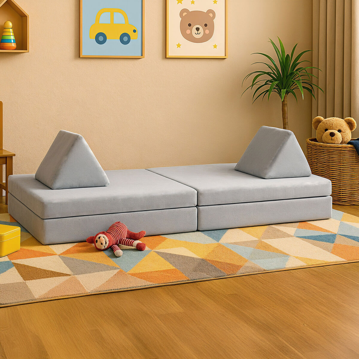 Colchón de Juego CIC Kids Gris