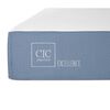 Cama Europea CIC 1,5 Plazas Excellence + Respaldo Munich Olivo
