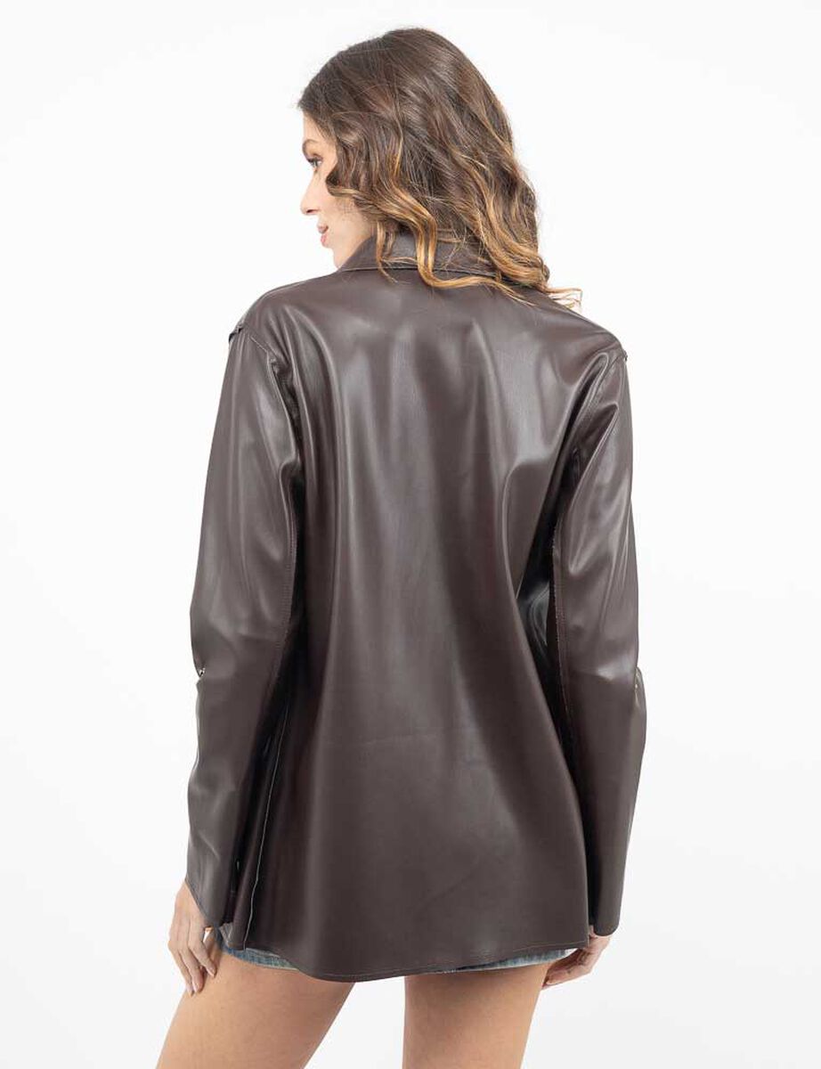 Chaqueta Ecocuero Mujer Soviet