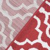 Alfombra Dib Kaleb 180 x 275 cm Rojo