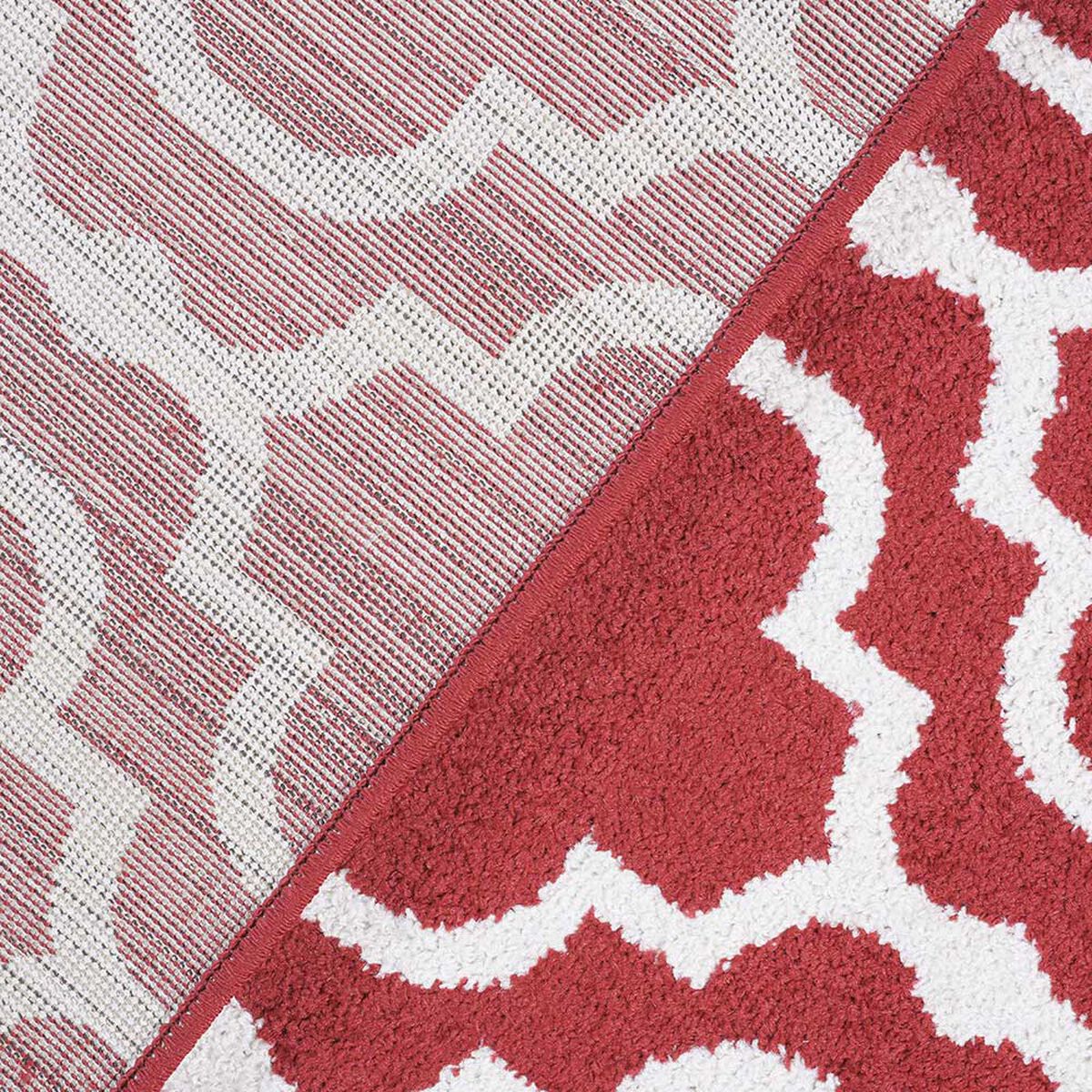 Alfombra Dib Kaleb 180 x 275 cm Rojo