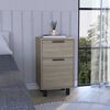 Velador TuHome Secret Z-81 con Cajón Oculto 1 Puerta Bardolino