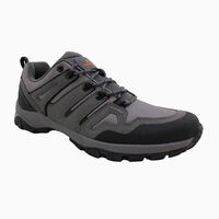 Zapatilla Hiking Hombre Alpinextrem Gris, Negro