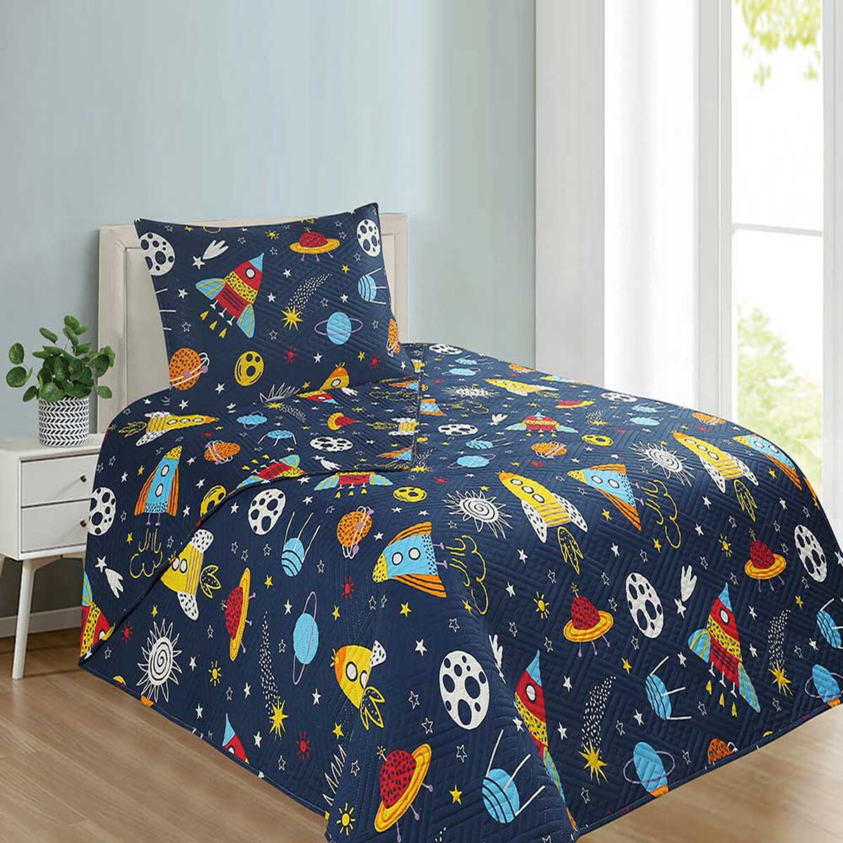 Quilt Infantil Doral 1,5 Plazas Origins Espacio