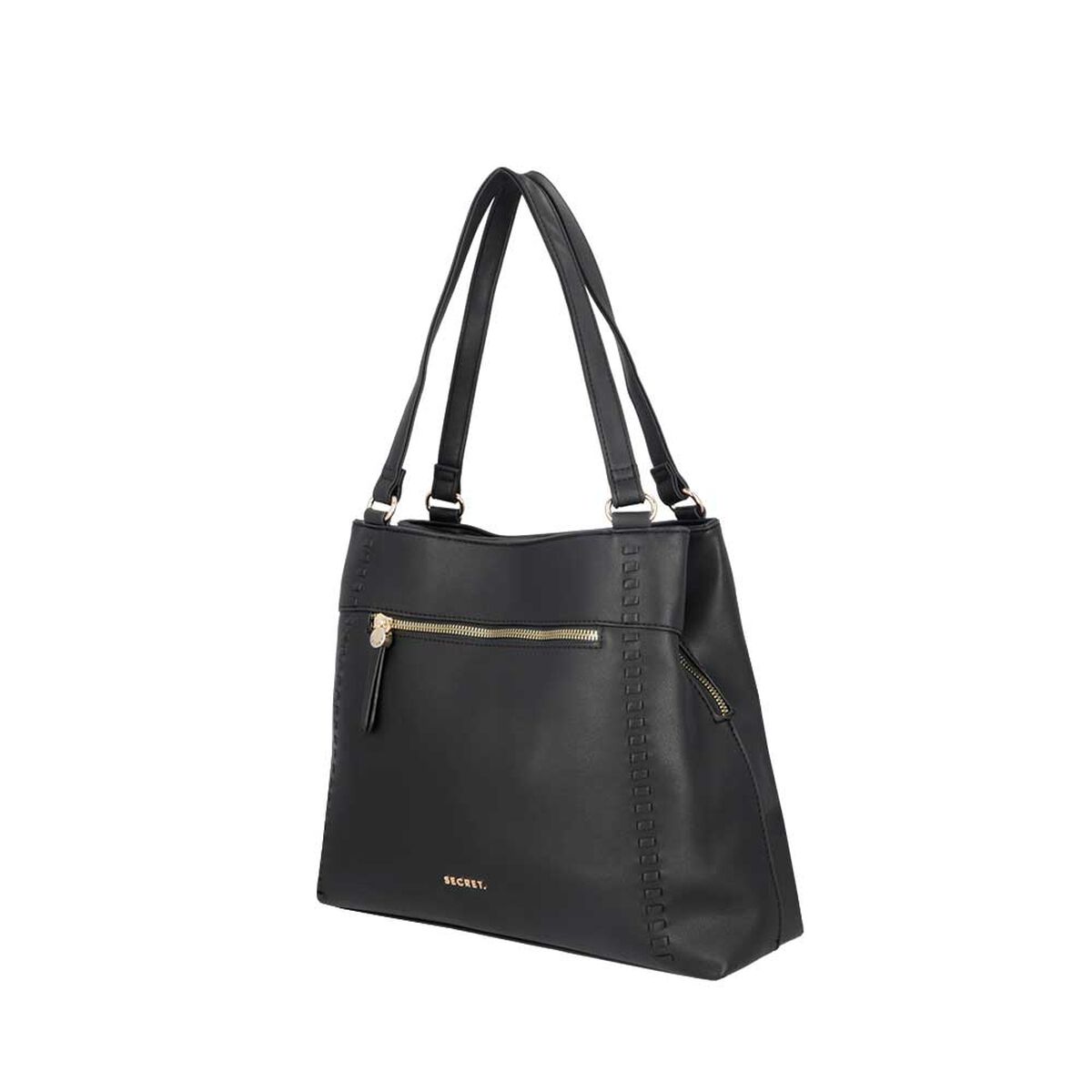 Cartera de Hombro Secret Monaco FW25 L Negro
