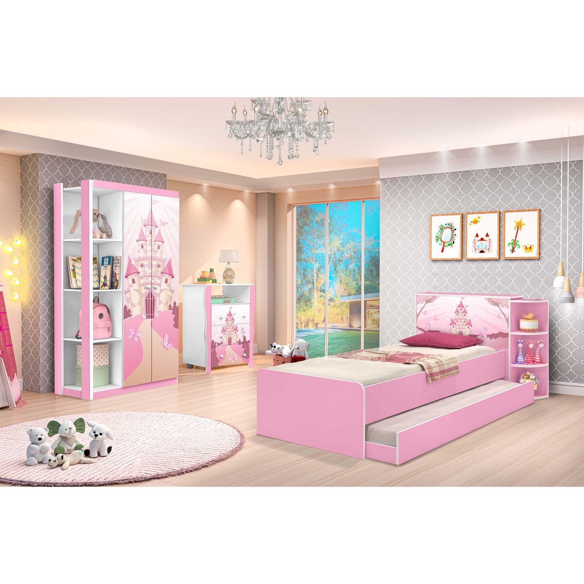 Cómoda Infantil Casanova Kids Lara Castelo Blanco