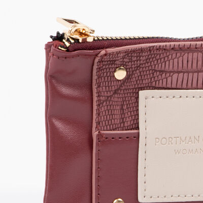 Imagen 2 del producto Monedero Ecocuero Rosado Portman Club