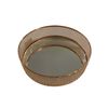 Bandeja Metal Vgo Espejada Circular 21 cm Dorado