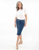Falda Midi Denim Mujer Portman Club