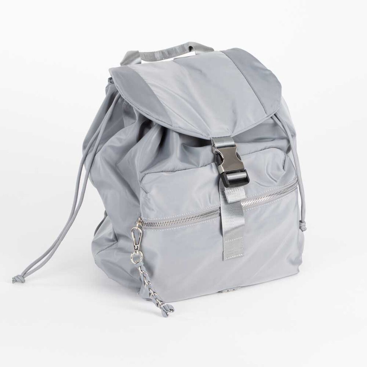 Mochila Backpack Gris Icono