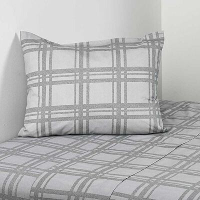 Juego de S&aacute;banas Cannon 1,5 Plazas Cuvee 200 Hilos Gris