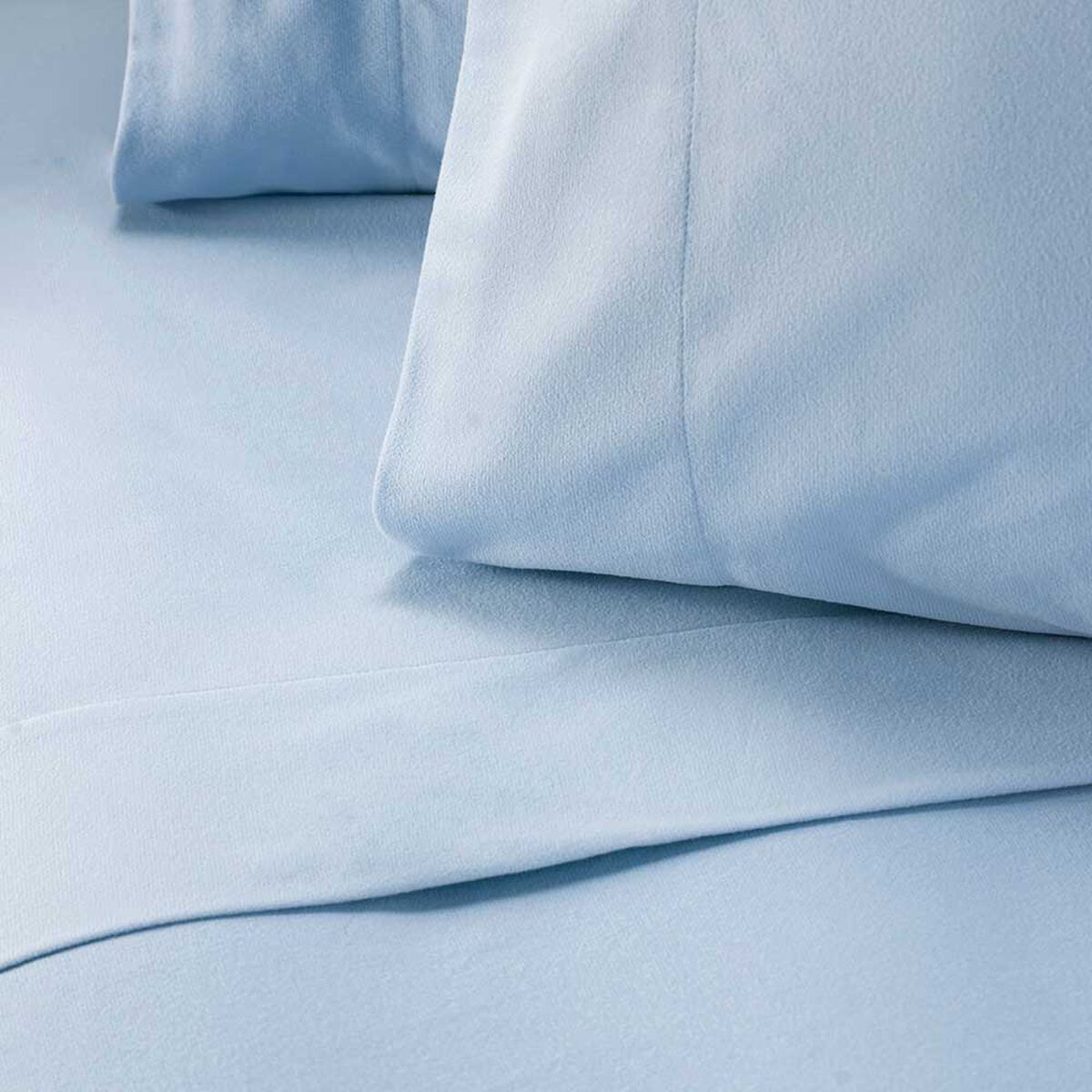 Juego De Sábanas Microfleece Zibel 1.5 Plazas Azul